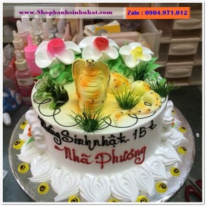 Bánh Sinh Nhật Con Rắn Tuổi Tỵ - R28